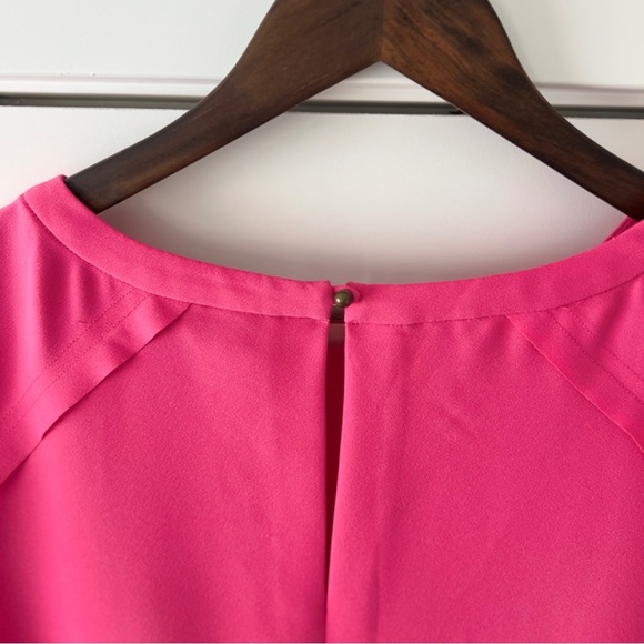 Banana Republic Pink Flared Hem Dress, Size 12 - Picture 4 of 8